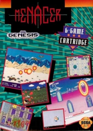 Menacer 6-Game Cartridge (USA, Europe)